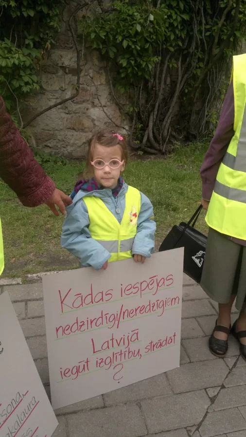 Neredzīgo un nedzirdīgo gājiens, 2015